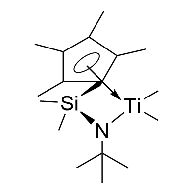 二甲基甲硅烷(叔丁基氨基)四甲基环戊二烯基二甲基钛，Me2Si(Me4Cp)(NtBu)TiMe2